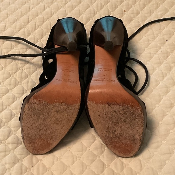 Yves Saint Laurent lace up sandals - Picture 2 of 2